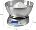 Pikkukuva 4 / 6: ProfiCook KW 1040 - Keittiövaaka - Ruostumaton teräs - Kulholla