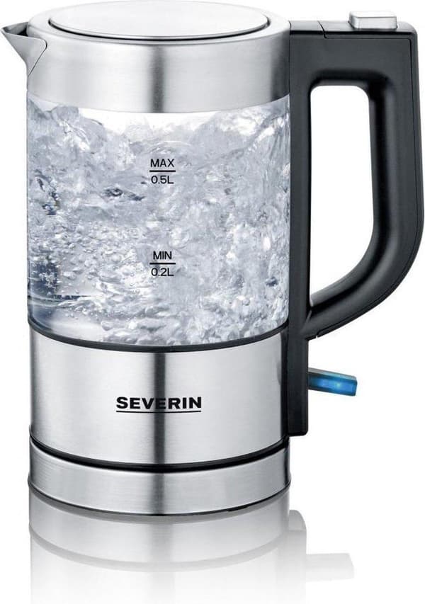 Severin WK 3472 - Minikedel - Rustfrit stål