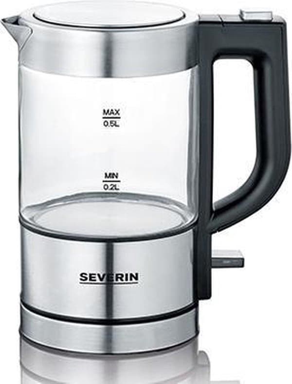 Severin WK 3472 - Minikedel - Rustfrit stål