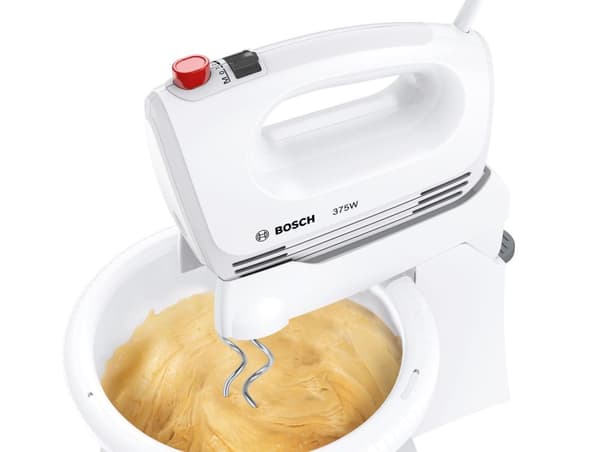 Bosch MFQ2600W CleverMixx - Håndmixer - Inkl røreskål - Hvid