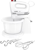 Miniatyrbillede 1 af 10: Bosch MFQ2600W CleverMixx - Håndmixer - Inkl røreskål - Hvid