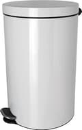 Pikkukuva 1 / 6: Helit H2404105 - Silver Ion Pedal Bin, "ritari", 5 litraa, valkoinen