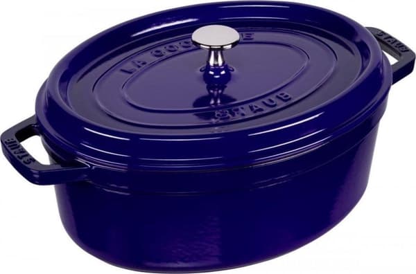 Staub Cocotte - Oval - 29 cm - Mörkblå