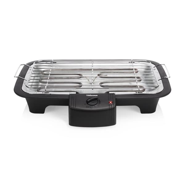 Tristar BQ-2883 sähkögrilli seisova - Voidaan käyttää pöytägrillinä - Säädettävä termostaatti - 2000 wattia