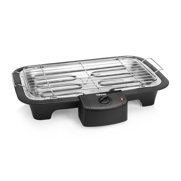 Tristar BQ-2883 sähkögrilli seisova - Voidaan käyttää pöytägrillinä - Säädettävä termostaatti - 2000 wattia