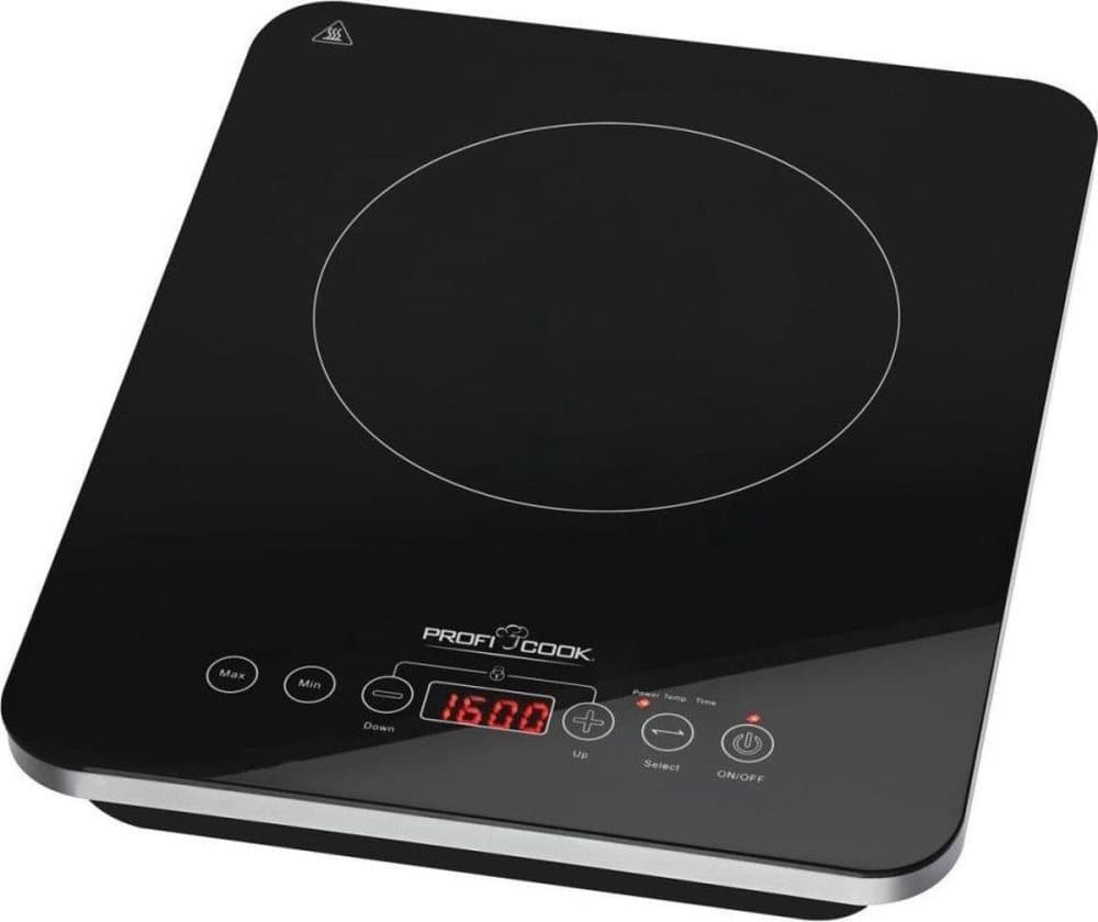 ProfiCook EKI 1062 -Enkel induktionshäll - 2000 W svart