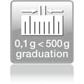 Miniatyrbillede 5 af 8: Beurer KS36 - Køkkenvægt - Præcision - 0,01mg til 2kg - Sort
