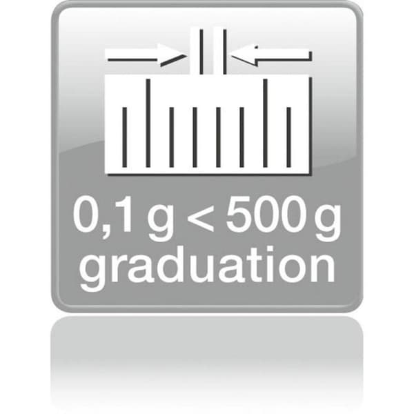 Beurer KS36 - Køkkenvægt - Præcision - 0,01mg til 2kg - Sort