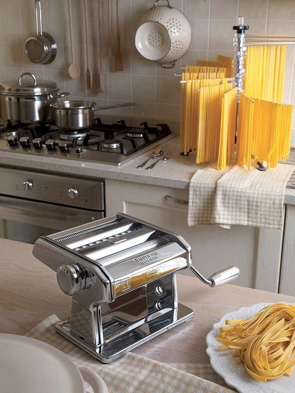 Marcato Atlas 150 Wellness Color Pasta Machine - musta