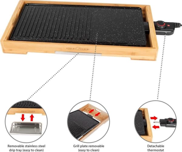 PROFICOOK TYG 1143 grillplade tepan yaki