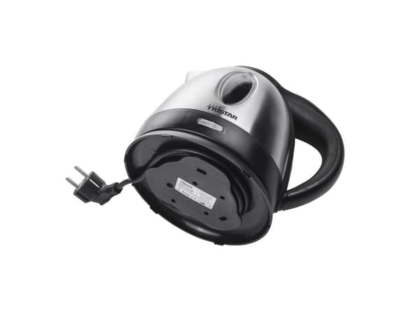 Tristar Kedel WK-1325 - 1,2 liters kapacitet - Kedel til camping - 850 watt - Rustfrit stål