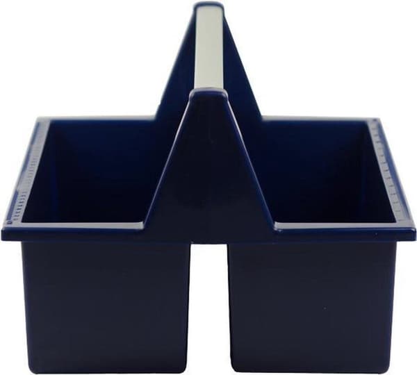 Værktøjsbakke med aluminiumshåndtag, 396x294x212 mm