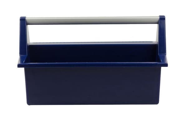 Værktøjsbakke med aluminiumshåndtag, 396x294x212 mm