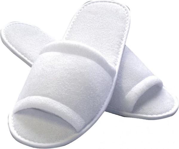 Hygonorm Tossut CLASSIC avoin nenä - 1 pari - Hotelli Sauna Wellness - yksi koko - pituus 28,5 cm