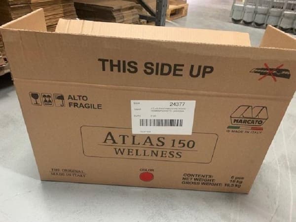 Marcato Atlas 150 Wellness Color Pastamaskine - Rød