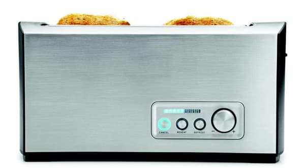 Gastroback Design Pro 4S 2 skive(r) 1500 W Sort, Rustfrit stål