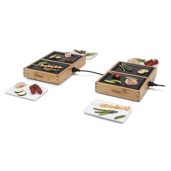 Princess 104040 Dinner4all Pure Gourmet -setti - Grillilautanen - Bambukuori