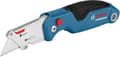 Miniatyrbillede 1 af 6: Bosch Professional 2-delt knivsæt (med universal foldekniv og professionel skærekniv, inklusive reserveblade, i blisterpakning)