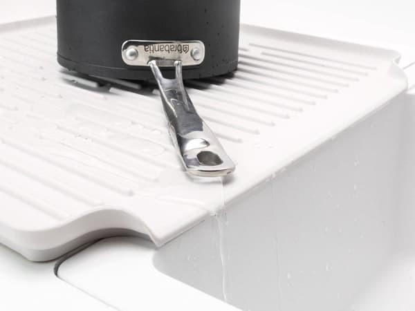 Brabantia SinkSide Dish Teline - Kokoontaittuva - Vaaleanharmaa