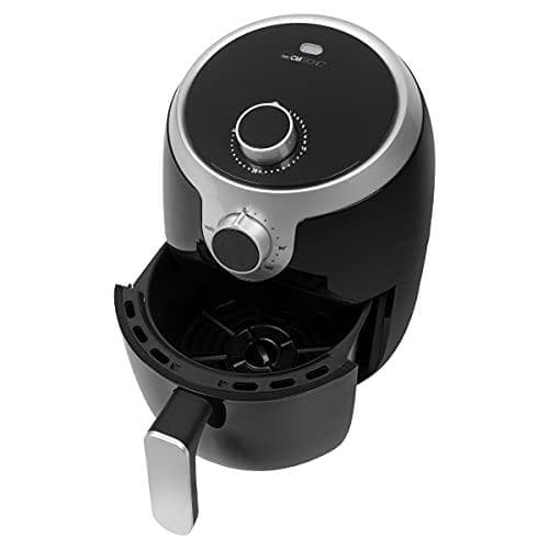 Clatronic FR 3769 H varmluftfriture, olie- og fedtfri frituregryde takket være varmluft, 1,8 liters kapacitet, til fritter, kyllingevinger og meget me