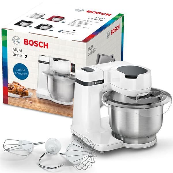 Bosch MUMS2EW00 MUM-serien | 2 - Foodprocessor - Hvid