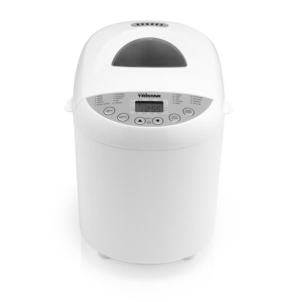 Tristar BM-4586 Brödmaskin - 19 bakprogram - 1000 gram - inkl glutenfritt program - Vit