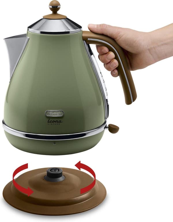 De'Longhi Icona Vintage KBOV 2001.GR - Kedel - Grøn
