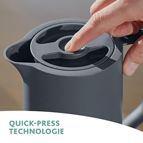 emsa vakuumkande MOTIVA, 1,0 liter, antracit i nordisk design, ergonomisk skruelåg, - 1 stk (3110600634)