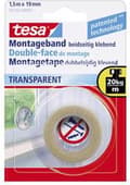 Miniatyrbillede 5 af 7: Tesa Monteringstape Dobbeltsidet - Gennemsigtig - 1,5 mx 19 mm