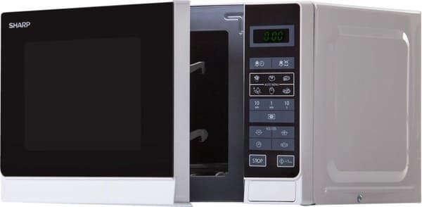 Sharp R242INW - Yksin mikroaaltouuni - Vapaasti seisova