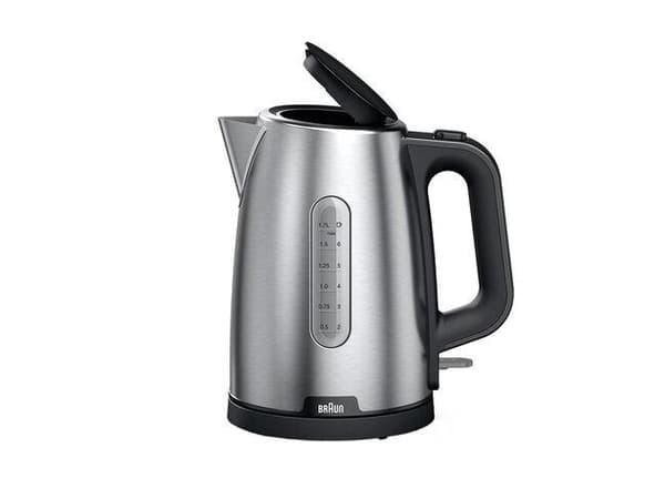 BRAUN WK 1500 BK vattenkokarePurShine 2200 watt 1,7 liter si/sw (0X21010067)