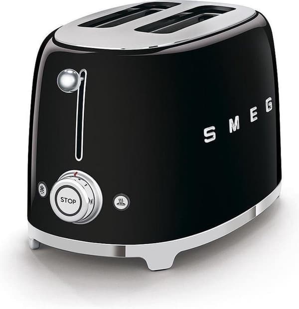 Smeg TSF01BLEU - Leivänpaahdin - musta