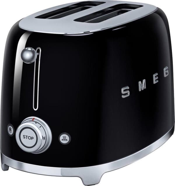 Smeg TSF01BLEU - Leivänpaahdin - musta
