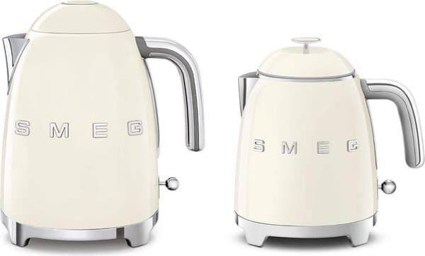 Smeg Kedler - 1950'er model - 0,8 liter - Creme