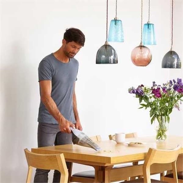 BLACK+DECKER NVC215W - Håndholdt - isblå