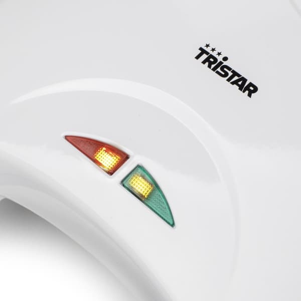 Tristar Sandwichmaskine SA-3050 - Sandwichmaskine med non-stick belægning - Hvid