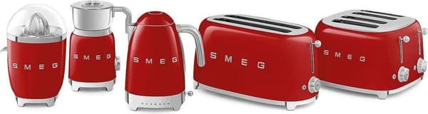 Smeg KLF04RDEU - Säädettävä vedenkeitin - Punainen