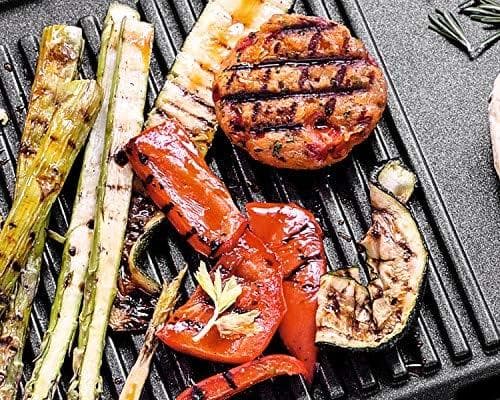 Rommelsbacher BBQ 2003 -pöytägrilli turboalueella, 3-kerroksinen tarttumaton pinnoite, keittopinta 50 x 25 cm, 1900 wattia