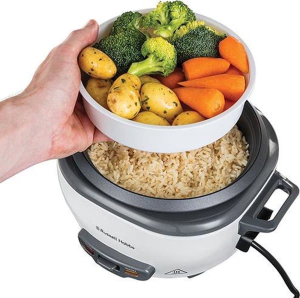 Russell Hobbs 27020-56 - Liten riskokare - Vit