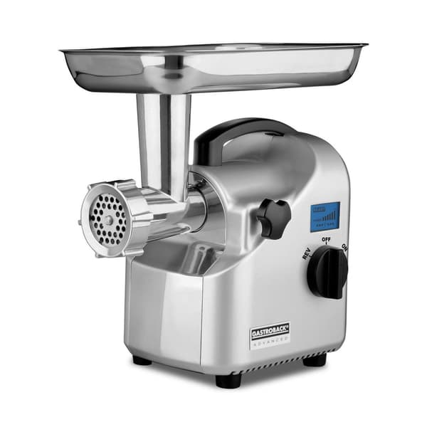 Gastroback Design kødhakker Advanced - 220 - 240 V - 50 Hz - rustfrit stål - rustfrit stål - 350 mm - 188 mm (41409)