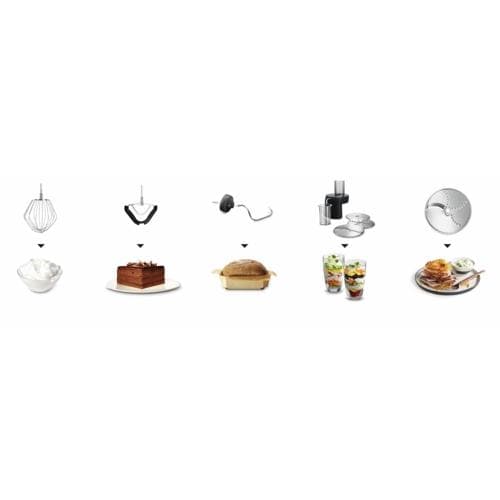 Bosch MUM5 HomeProfessional MUM59N26DE - foodprocessor - 1000 W