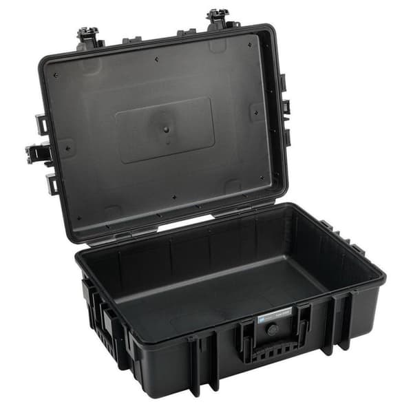B&W Outdoor.cases Tyyppi 6500 musta / jakaja