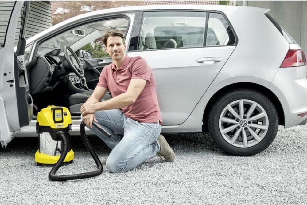 Kärcher WD 3 Premium All-purpose dammsugare - behållare i rostfritt stål - 36V - inkl batteri och laddare