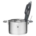 Miniatyrbillede 3 af 6: ZWILLING Simplify - Sort - Sølv - Rustfrit stål - Rustfrit stål - Sort - Silikone - Glas (66870-004-0)