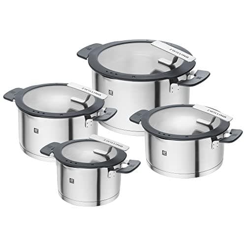 ZWILLING Simplify - Sort - Sølv - Rustfrit stål - Rustfrit stål - Sort - Silikone - Glas (66870-004-0)