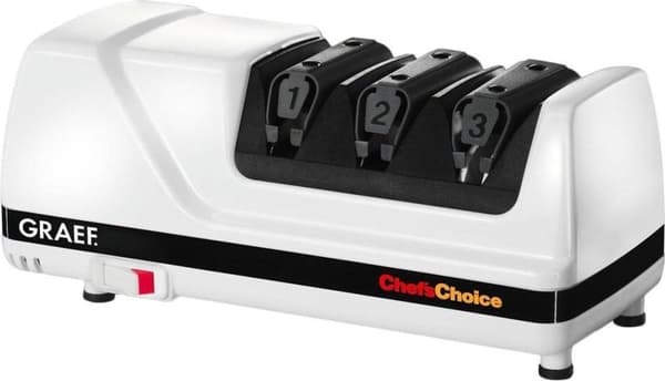 Graef CC120DE Knivvässare Vit, Svart