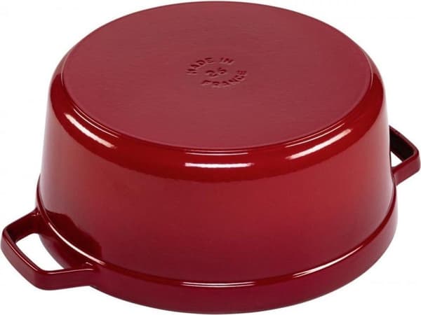 Staub Gryde - Rund - 26 cm - Kirsebær