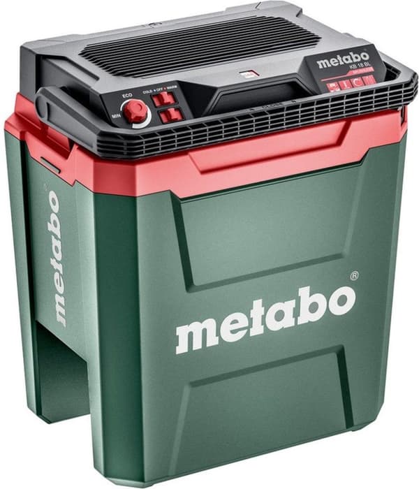 Metabo - Batterikylbox - 18 Volt - Utan batteripaket och laddare - 24L Svart, Grön, Röd