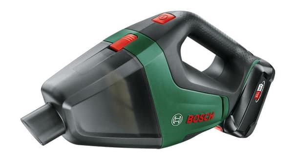 Bosch UniversalVac 18 Trådløs Håndstøvsuger - Inkl. omfattende tilbehørssæt - Med 1x 18 V batteri og oplader