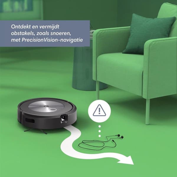 iRobot® Roomba® j7 - Robottipölynimuri - Esineiden havaitseminen ja välttäminen - j7158